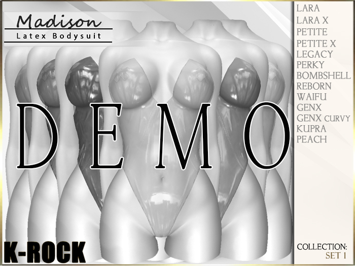 :KR: Madison Bodysuit - DEMO