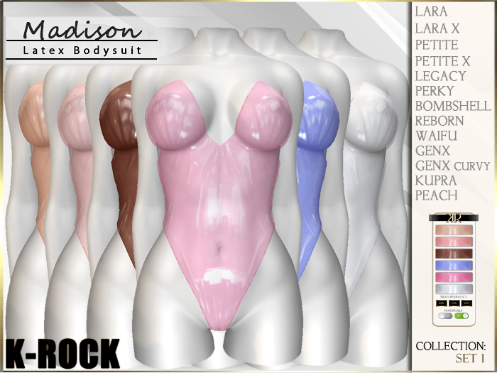 :KR: Madison Bodysuit - Fatpack Set 