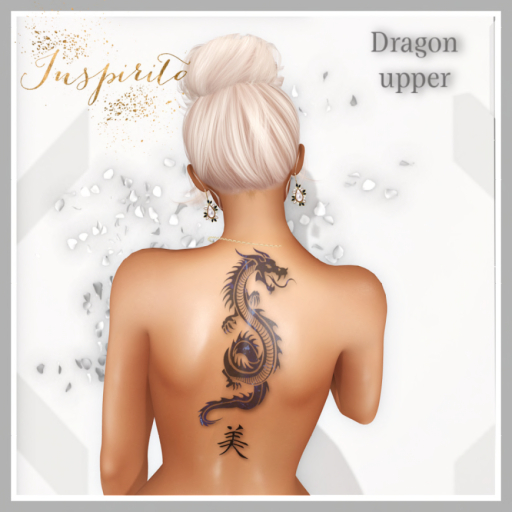 Inspirito: Dragon Deep Blue Upper ADD & CLICK!