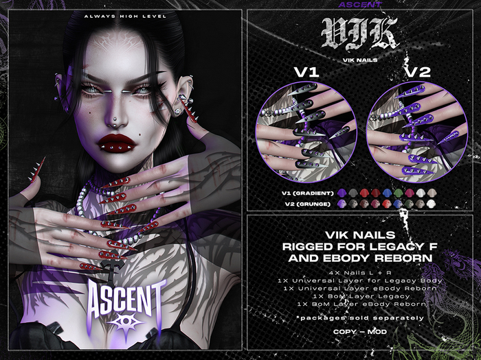 ASCENT - Vik Nails Fatpack*