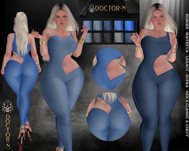 DOCTOR-N // TEASY_SUIT_DENIM