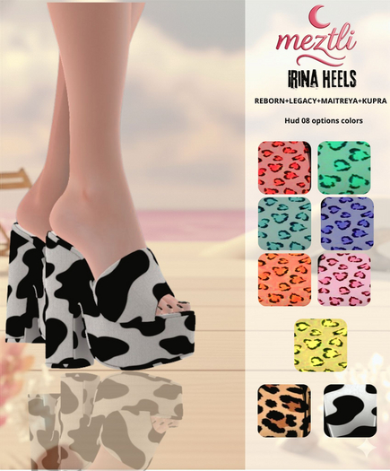 MEZTLI - Irina Heels - Fatpack