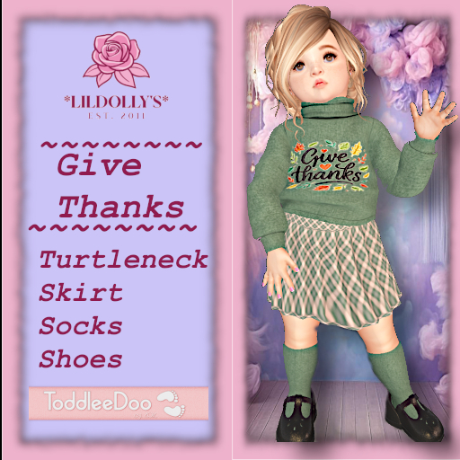 *LilDolly's* Give Thanks (TD)