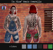 ::MM:: 'I'm Fine' men's overalls - 6 Color (HUD)