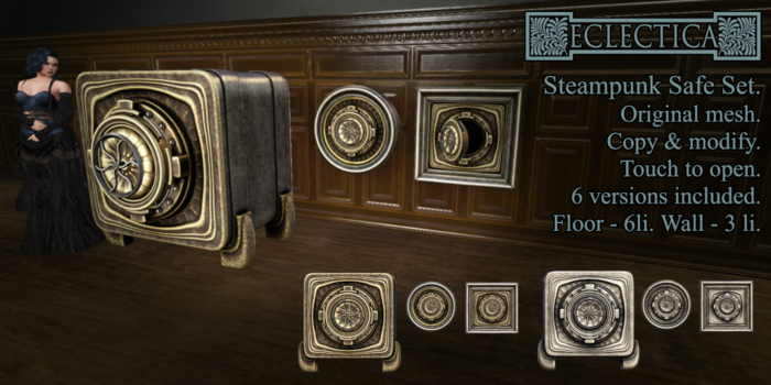 Eclectica- Steampunk Safe Set