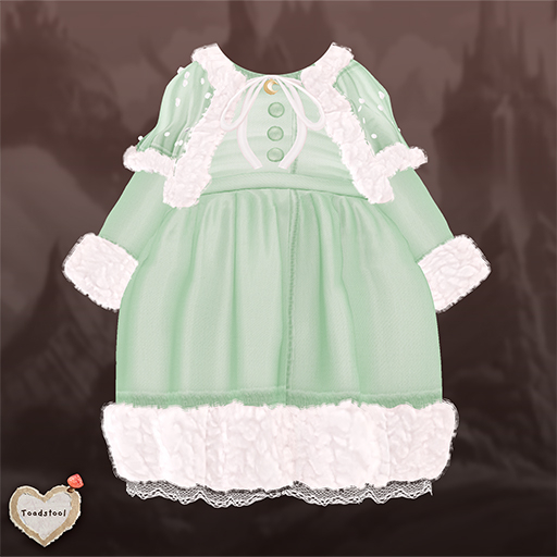 Toadstool . Esme Dress . Mint