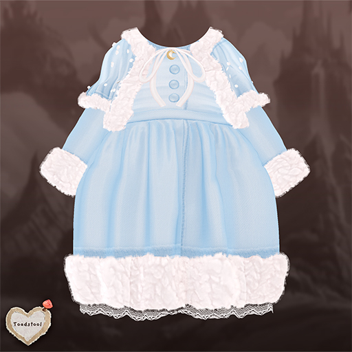 Toadstool . Esme Dress . Sky