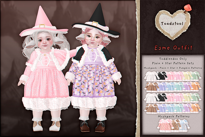 Toadstool . Esme Dress . {Mushpack}