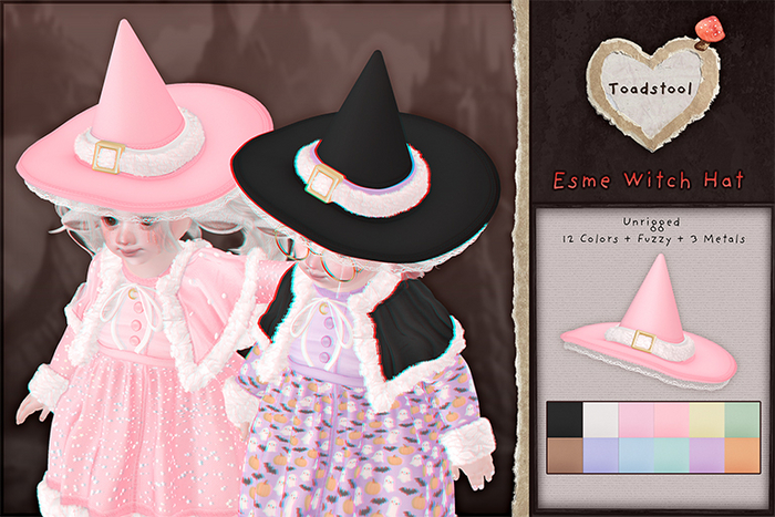 Toadstool . Esme Witch Hat
