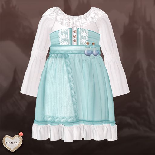 Toadstool . Honey Outfit . Teal . Box