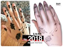 (Finger Tattoo) No.2018 Light