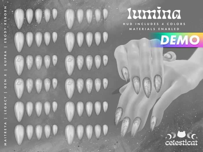 [Celesticat] DEMO Lumina Nails