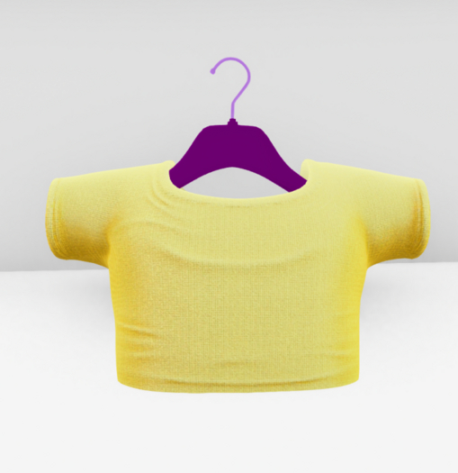 LUXE- "Mia set" Yellow Tee 