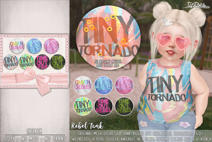 . tiptoes - Rebel Tank - FP