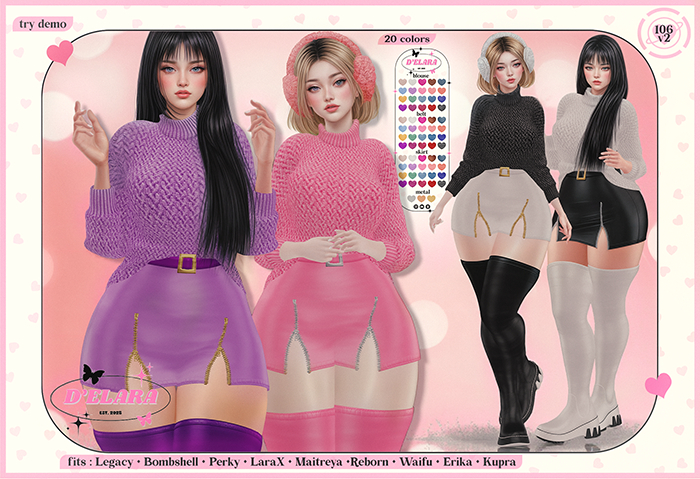 D'ELARA #106 SET 2 FATPACK