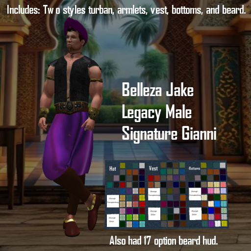 (GGD) Men's Arabian Night