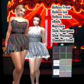 (GGD) Dress 20-Carnival Beads