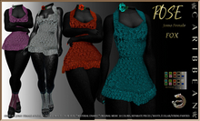 [CARIBBEAN]  JOMO FURRY ROSE  FOX FEMALE 