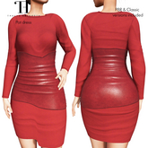 Thalia Heckroth - Pat dress RED
