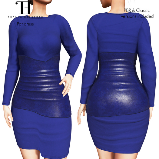 Thalia Heckroth - Pat dress ROYAL BLUE