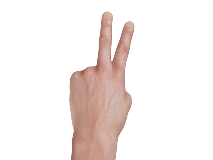 [STAIN] Hand pose #2