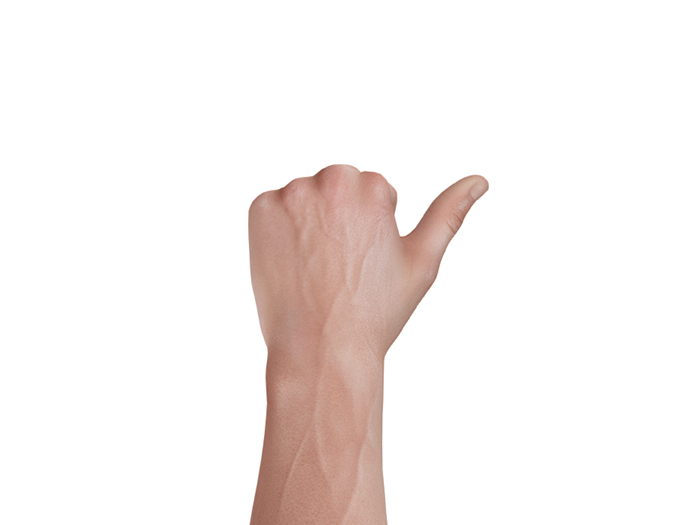 [STAIN] Hand pose #9