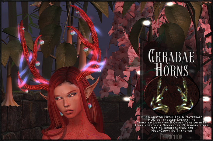 :[P]:- Cerabae Horns - MEGAPACK