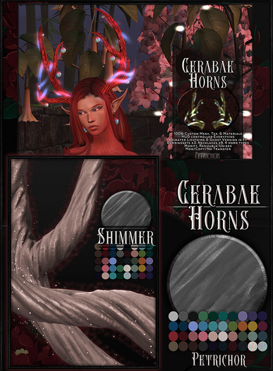 :[P]:- Cerabae Horns - Shimmer