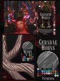 :[P]:- Cerabae Horns - Worn