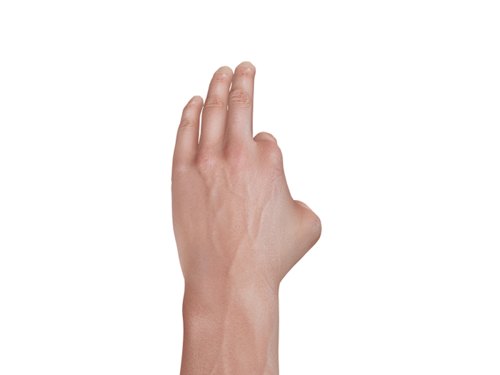 [STAIN] Hand pose #13