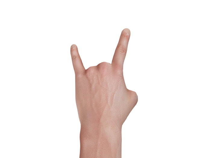 [STAIN] Hand pose #15