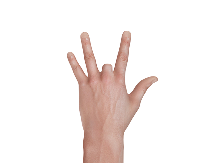 [STAIN] Hand pose #17