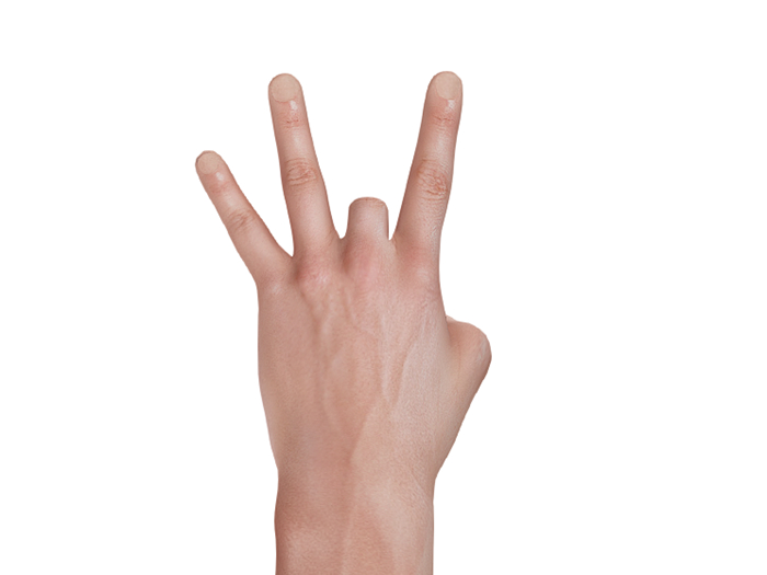 [STAIN] Hand pose #18