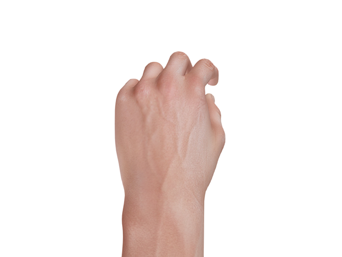 [STAIN] Hand pose #23