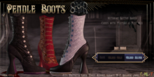 [Seydr] Pendle Boots: Gilded Silver