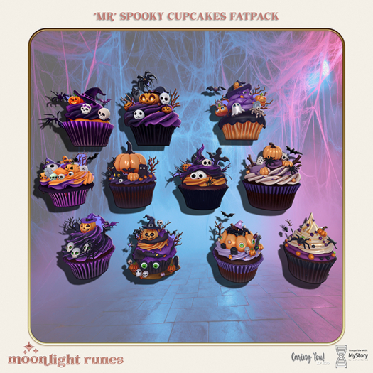 *MR* Spooky Cupcakes Fatpack