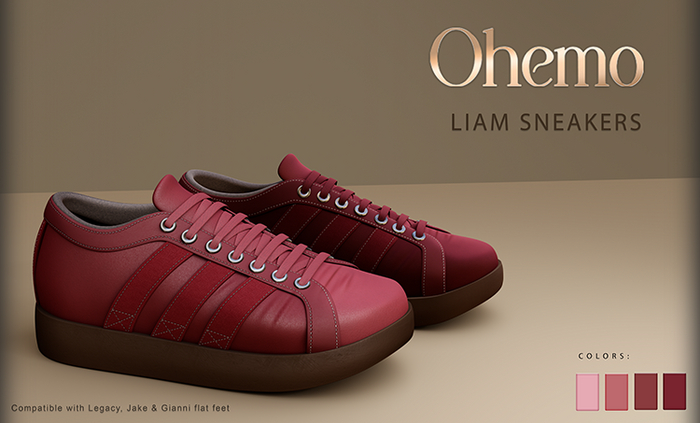 Ohemo - Liam sneakers - reds (Add me)