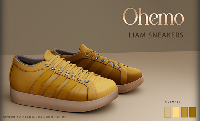 Ohemo - Liam sneakers - yellows (Add me)