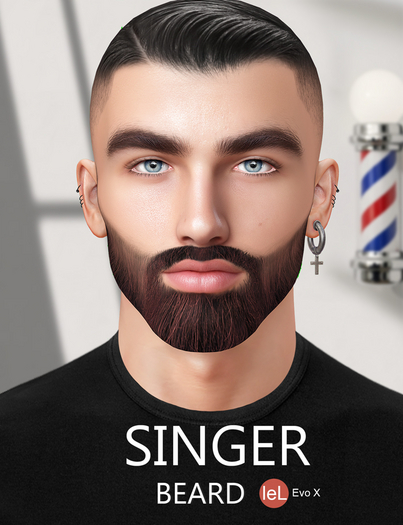 [Fatal Seduction] Singer Beard - [Reddish]