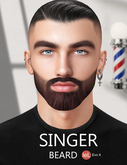 [Fatal Seduction] Singer Beard - [Reddish]
