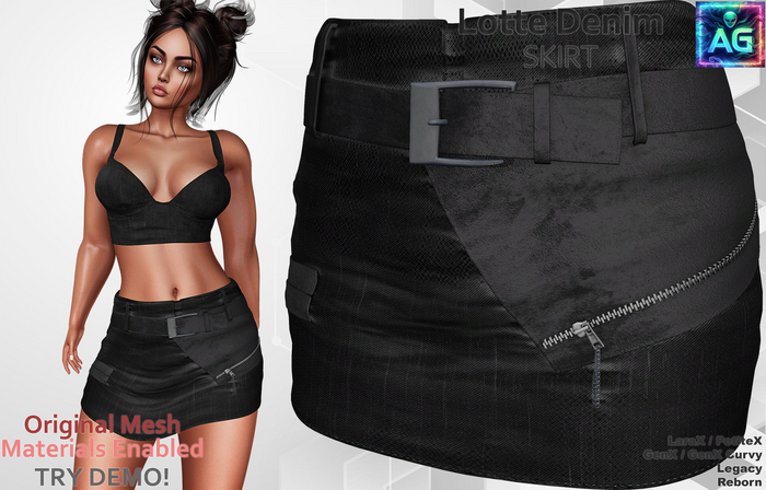 Lotte Skirt Denim Set 8