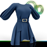 Sash Autumn Belt Dress
