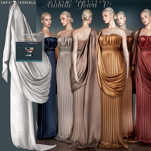.ET. Arabella V2 Drape (add me!) White