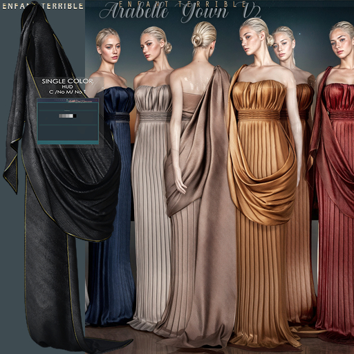 .ET. Arabella V2 Drape (add me!) Black