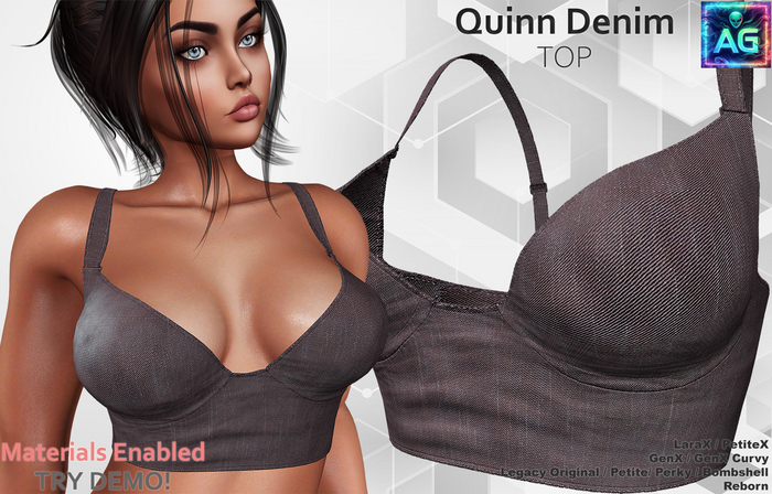 Quinn Top Denim Set 5