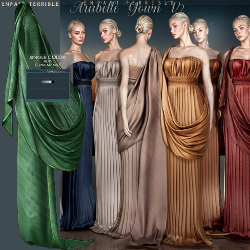 .ET. Arabella V2 Drape (add me!) Green