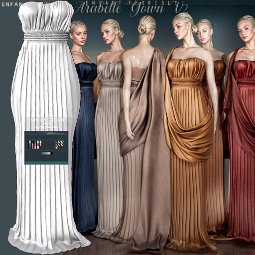 .ET. Arabella V2 Dress (add me!) White