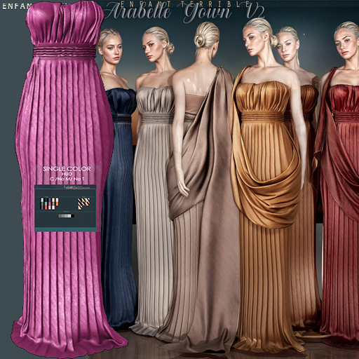 .ET. Arabella V2 Dress (add me!) Magenta