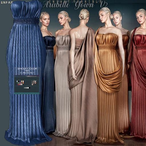 .ET. Arabella V2 Dress (add me!) Blue