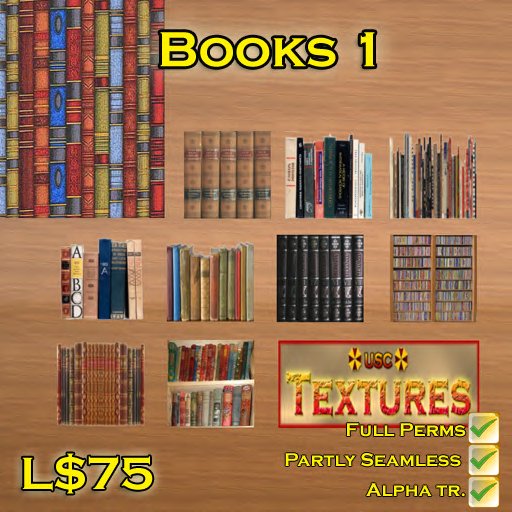 USC Textures - Books 1